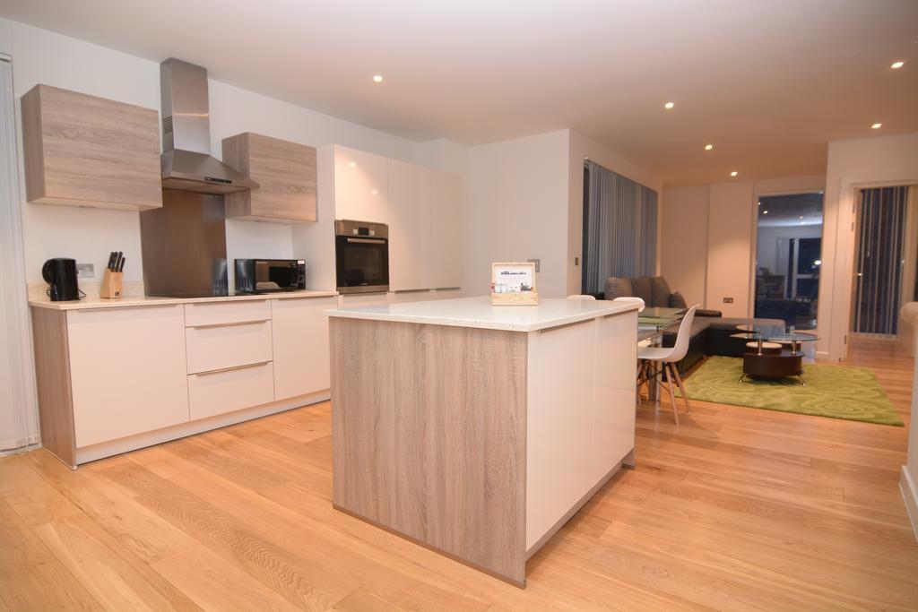 Apartment Wharf - Cambridge Av Londýn Pokoj fotografie